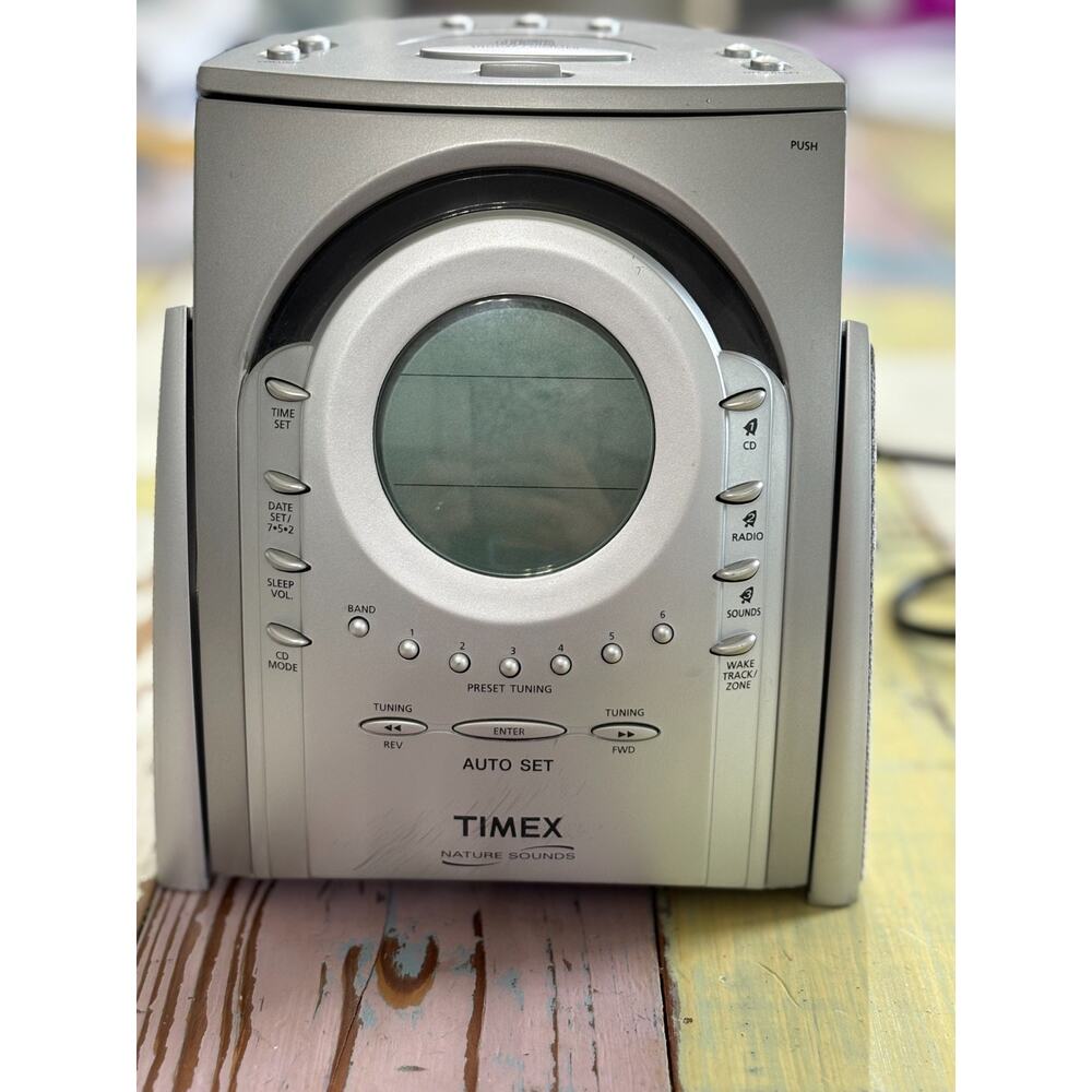 Timex Nature Sounds CD Clock Radio